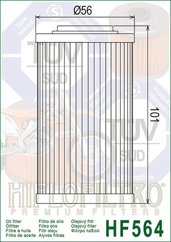 Hiflo Ölfliter HF564