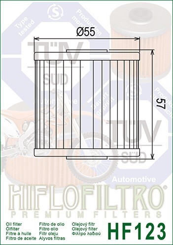 Hiflo Ölfliter HF123