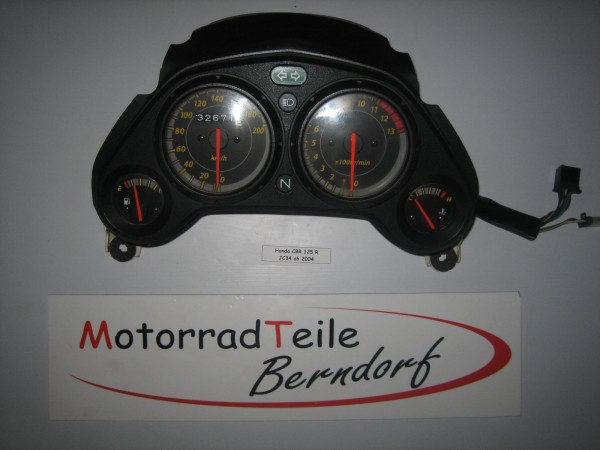 Honda CBR 125 R Cockpit