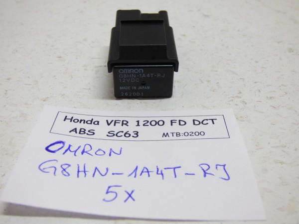 Honda VFR 1200 SC63 Relais Omron G8HN-1A4T 